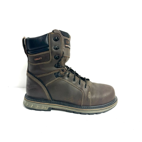 Danner Mens Steel Yard Steel Toe Work Boot Brown Size 13 M